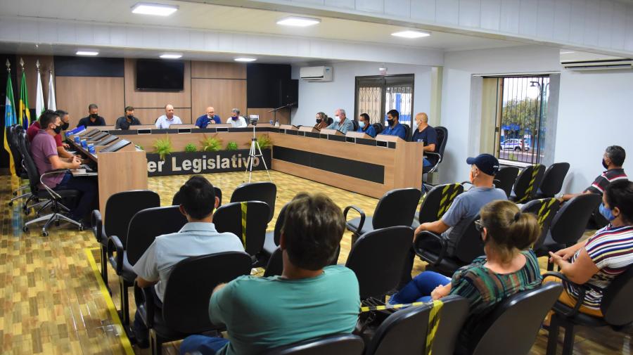 Vereadores realizam sessão ordinária 003/2021
